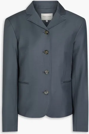 Loulou Studio Blazer aus Woll-Twill - Grau - L