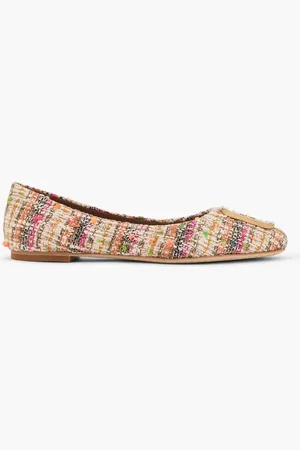 Tory Burch Georgia Ballerinas aus Tweed mit Verzierung - - US 5
