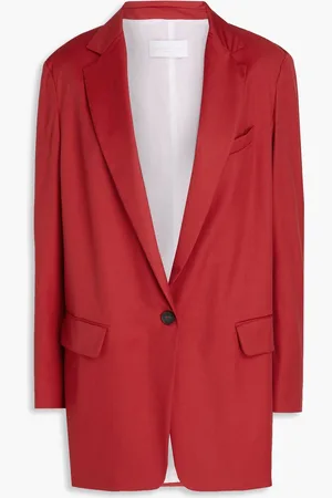 Fabiana Filippi Blazer aus Wolle - Rot - IT 42