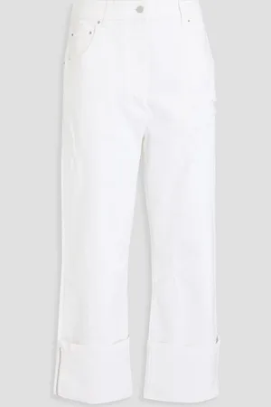 Fabiana Filippi Hoch sitzende Cropped Jeans mit geradem Bein - - IT 42