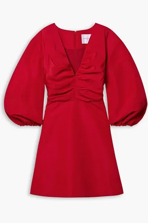 Carolina Herrera Minikleid aus Seiden-Faille - - US 4