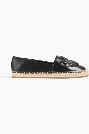 Tory Burch Double T Aline Espadrilles aus Leder - - US 9