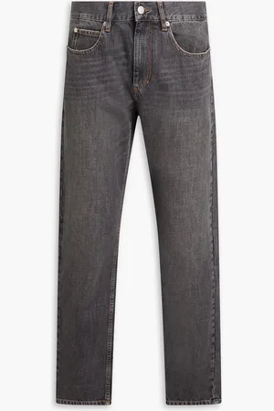 Isabel Marant Jack Jeans aus Denim mit Sitzfalten - Grau - 31