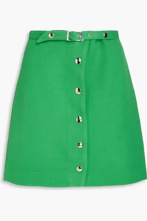 Etro Minirock aus Woll-Twill - - IT 46