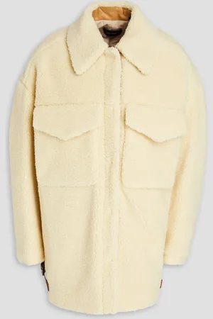Isabel Marant Belinda oversized fleece jacket - Weiß - FR 38