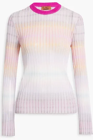 Missoni Gerippter Strickpullover in Häkeloptik - - IT 42