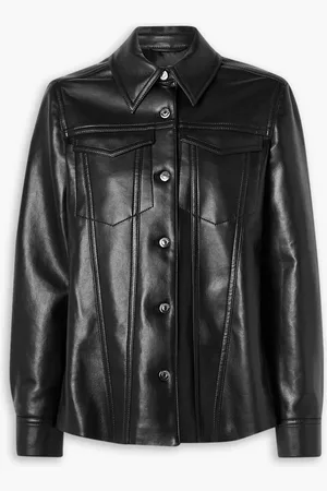 Nanushka Rocio Jacke aus Leder und Kunstleder - - XS