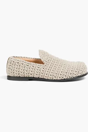 J.W.Anderson Loafers in Häkeloptik - Grau - EU 44