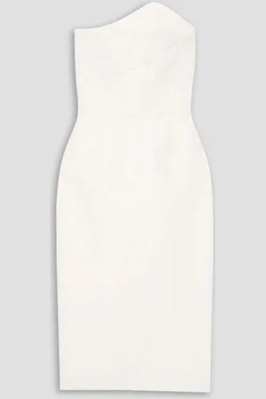 Roland Mouret Senga trägerloses Kleid aus Cloqué - - UK 16