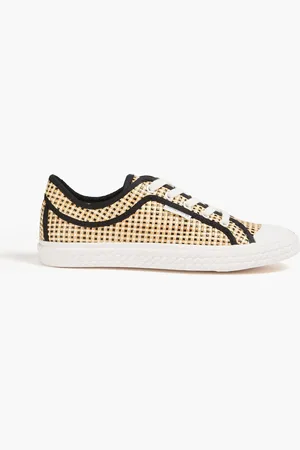ZIMMERMANN Sneakers aus geflochtenem Raffiabastimitat - Neutral - EU 37