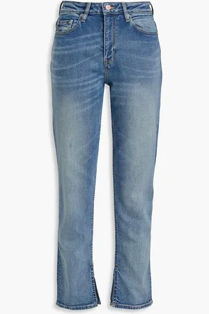Ganni Hoch sitzende Jeans mit geradem Bein - Blau - 31W/ 34L
