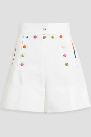 Puccini Shorts aus einer Baumwollmischung mit Knopfdetails - - IT 40