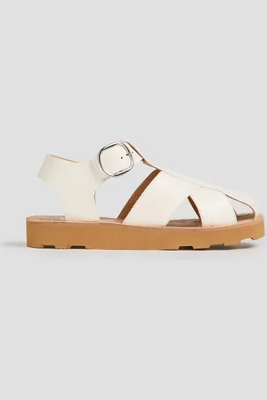 GABRIELA HEARST Horatio Sandalen aus Leder - Weiß - EU 35