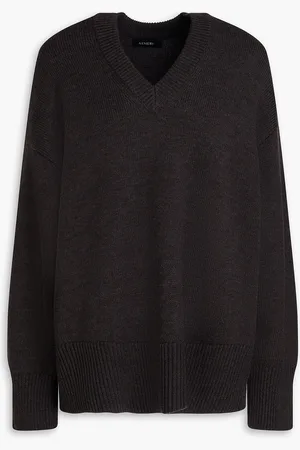 A.Emery Lewis melierter Wollpullover - Braun - L/XL