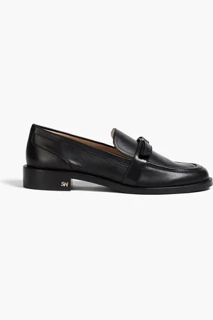 Stuart Weitzman Emma Loafers aus Leder mit Schleife - - EU 40.5