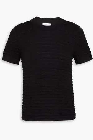 Frame Geraffter Pullover aus einer Seidenmischung - - XS