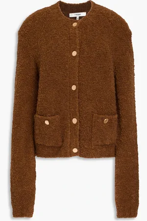 Frame Cardigan aus Bouclé-Strick - - L