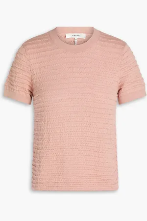 Frame Pullover aus einer Seidenmischung - Pink - S