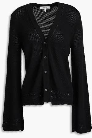 Frame Cardigan in Pointelle-Strick - - M
