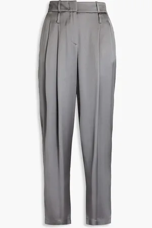 Giorgio Armani Karottenhose aus Seiden-Twill - - IT 50