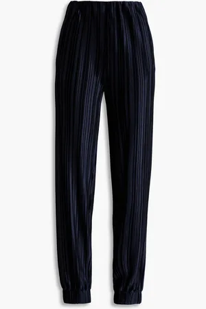 Giorgio Armani Karottenhose aus Cord - Blau - IT 46