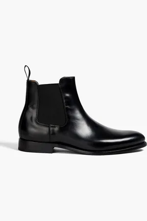 Sandro Chelsea Boots aus Glanzleder - - EU 41