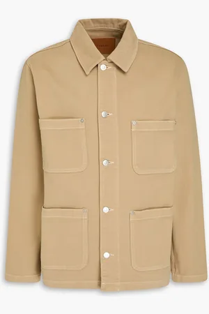 Sandro Jacke aus Baumwolldrillich - Neutral - M