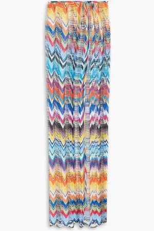 Missoni Pareo aus Häkelstrick mit Metallic-Effekt - - S