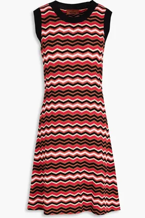 Missoni Mini-Strickkleid aus einer Baumwollmischung in Häkeloptik - - IT 40
