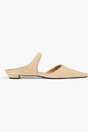 Totême Slippers aus Veloursleder - Neutral - EU 36