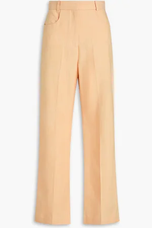 Maje Hose mit geradem Bein aus Webstoff - Orange - FR 38