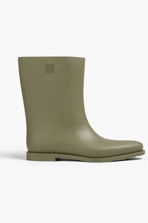 Totême Regenstiefel aus Gummi - Grün - EU 42