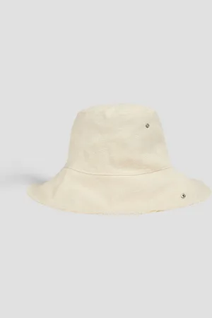 Totême Hemp sun hat - Weiß - ONESIZE