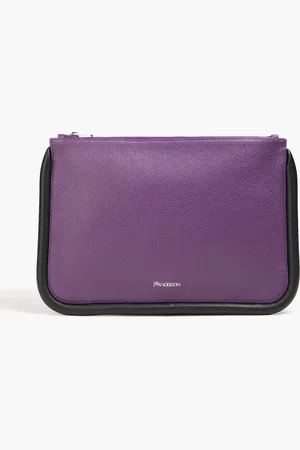 J.W.Anderson Bumper zweifarbige Pochette aus Narbenleder - - OneSize