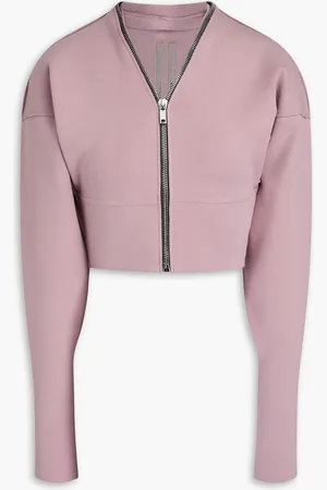Rick Owens Batwing Klaus Cropped Strickcardigan - Pink - S