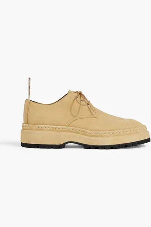 Jacquemus Pavane Brogues aus Veloursleder - Gelb - EU 42