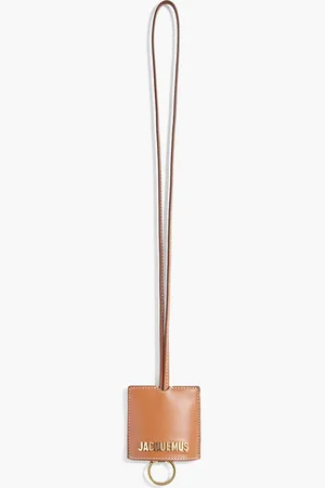 Jacquemus Le Porte Cle Bagage leather keychain - Braun - OneSize