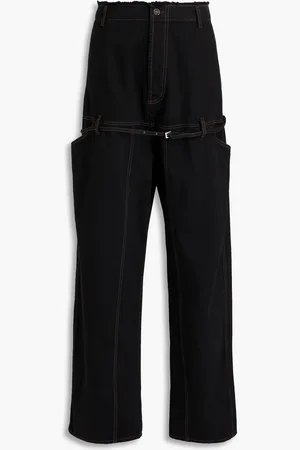 Jacquemus Jeans aus Denim mit Fransen - - 36