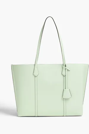 Tory Burch Perry Tote Bag aus Narbenleder - Grün - OneSize