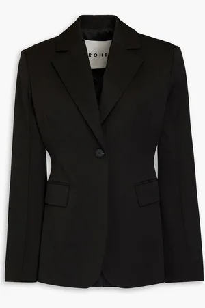 Rohe Blazer aus Crêpe - - DE 38