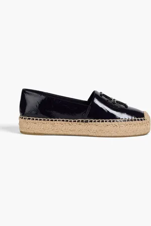 Tory Burch Ines Espadrilles aus Lackleder - Lila - US 5