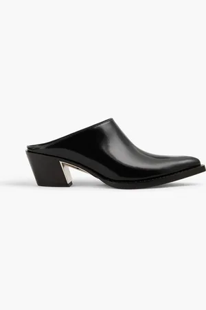 3.1 Phillip Lim Mules aus Glanzleder - - EU 36