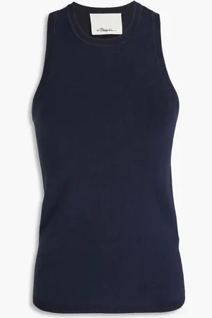 3.1 Phillip Lim Tanktop aus Jersey - Blau - S