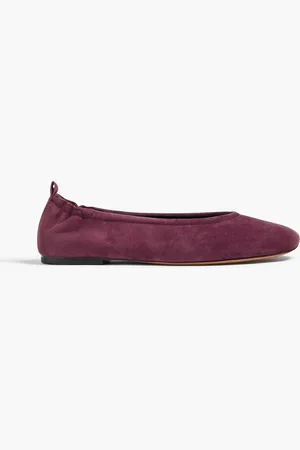 3.1 Phillip Lim Ballerinas aus Veloursleder - Lila - EU 35