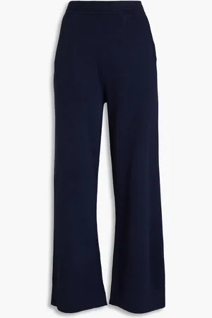 3.1 Phillip Lim Gestrickte Hose mit weitem Bein - Blau - M