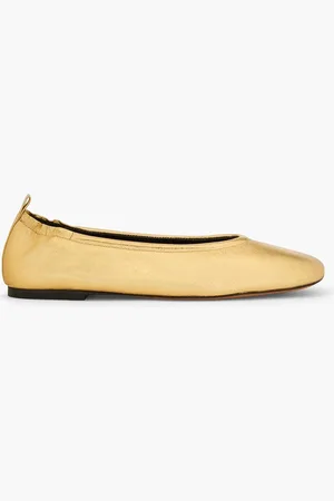 3.1 Phillip Lim Ballerinas aus Metallic-Leder - Metallic - EU 37