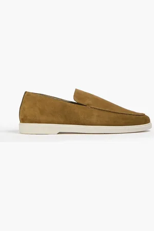 Frescobol Carioca Miguel Loafers aus Veloursleder - Grün - EU 41
