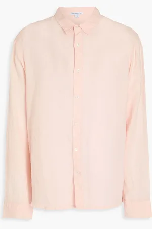 James Perse Hemd aus Leinen - Pink - 4
