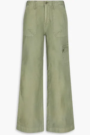 Frame Cargohose aus Baumwolle - Grün - 25
