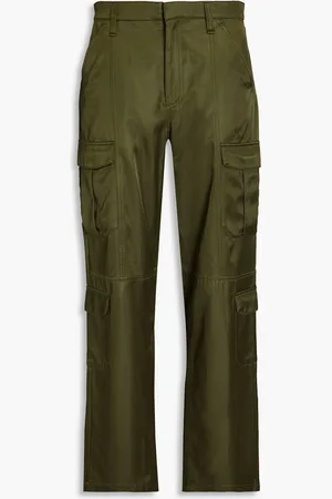 RAG&BONE Cailyn Cargohose aus Satin aus einer Baumwollmischung - Grün - 31
